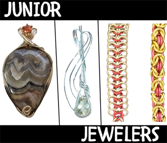 Wire I: Wire Craft Jr Jewelers - Ages 12 to 17 by Sandra Bergquist