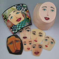 Polymer Clay II: Face Canes - Barbara McGuire