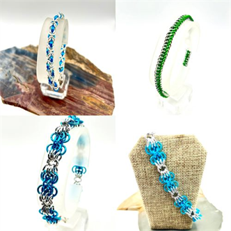 Chain Maille Bracelet Weekend - Sandra Bergquist