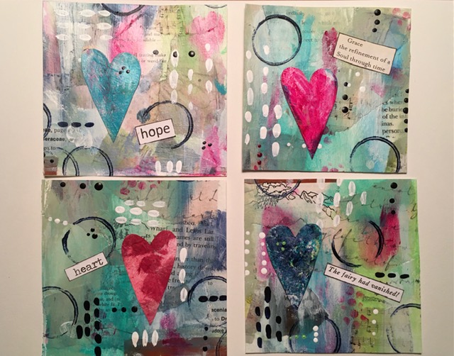 Abstract Mixed Media and Collage - A Creative Process with Laurie Daddona